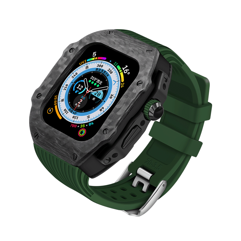 Watch Cases for Apple Watch Ultra Carbon Fiber Cases for 44 45