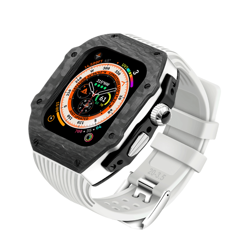 Carbon Fiber Luxury Watch Case for Apple Watch HUALIMEI