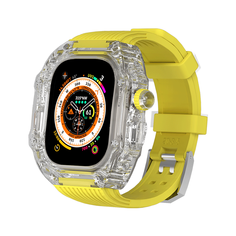 Glacier Transparent Case for Apple Watch Ultra 44/45/49mmHUALIMEI