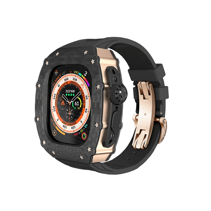 Carbon Fiber Case for Apple Watch Ultra 49mm LUXURYC HUALIMEI