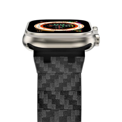 [New] Carbon Fiber Band for Apple Watch 42/44/45/49mm