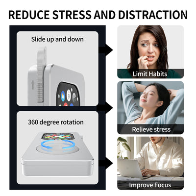 [New] RePod Aluminum Alloy Case for Apple Watch 40/41/44/45mm, S10/S11 - 42/46mm with Click Wheel Design