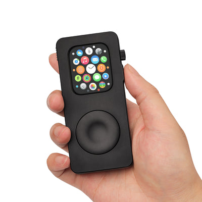 [New] RePod Aluminum Alloy Case for Apple Watch 40/41/44/45mm, S10/S11 - 42/46mm with Click Wheel Design