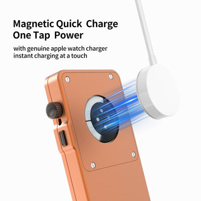 [New] RePod Aluminum Alloy Case for Apple Watch 40/41/44/45mm, S10/S11 - 42/46mm with Click Wheel Design