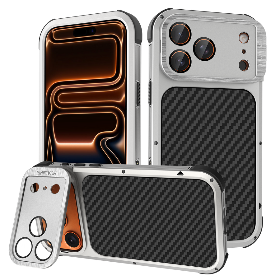 Metal iPhone Cases - Luxury Military Full Phone Protection  HUALIMEI