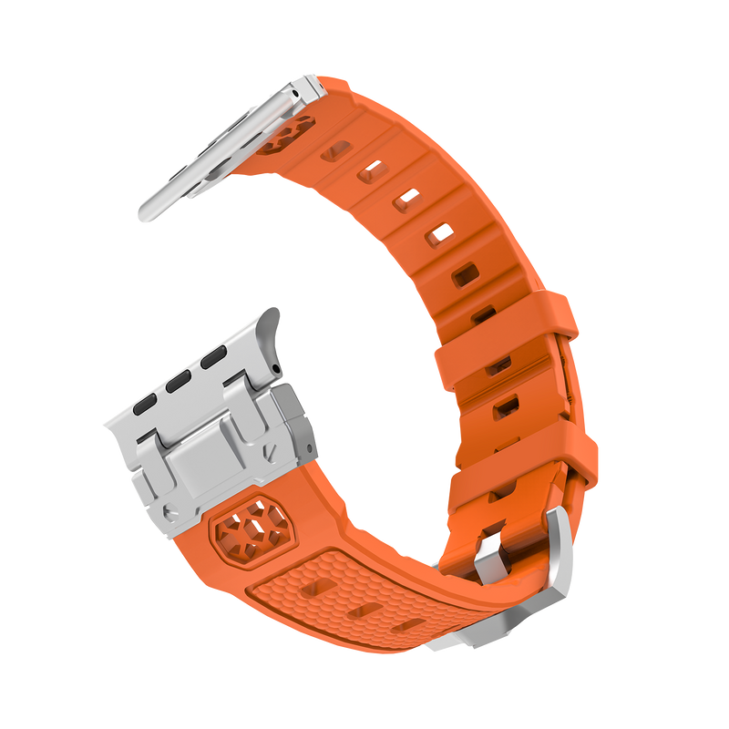 [New] Sport Series Rugged Durable Strap with Titanium Metal Connector for Apple Watch 42/44/45/49mm