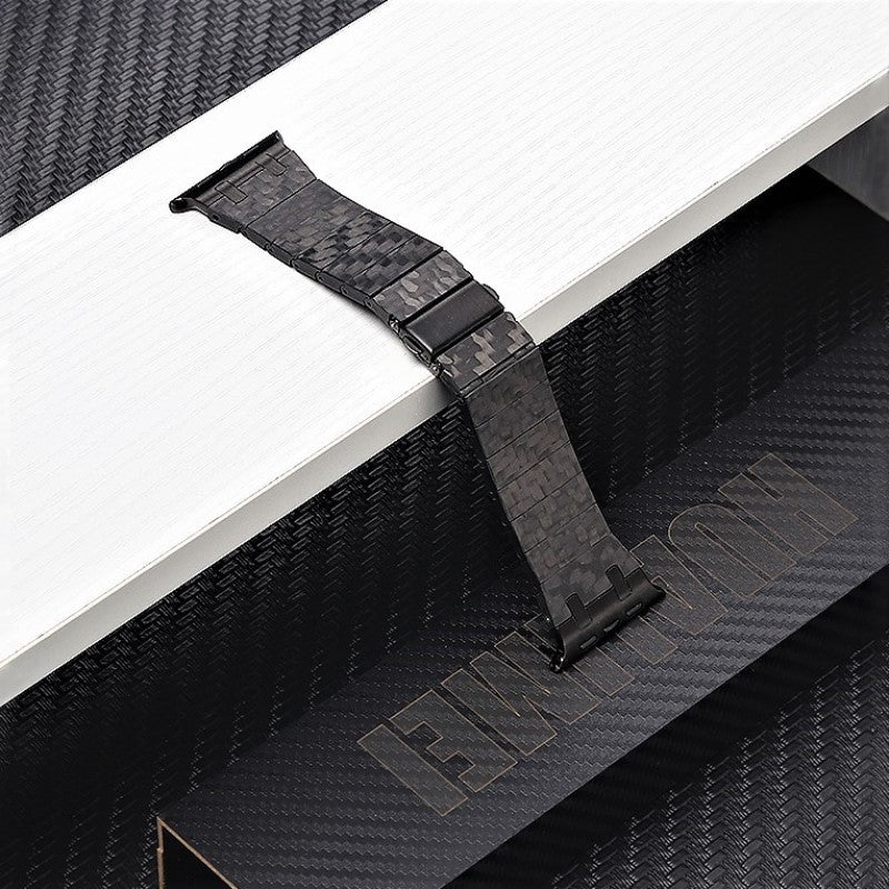 [New] Carbon Fiber Band for Apple Watch 42/44/45/49mm