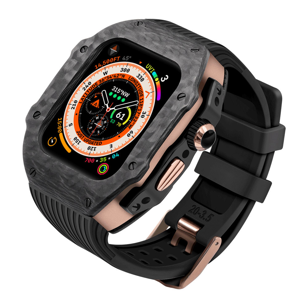 Carbon Fiber Case for Apple Watch Ultra/Ultra2 49mm – HUALIMEI