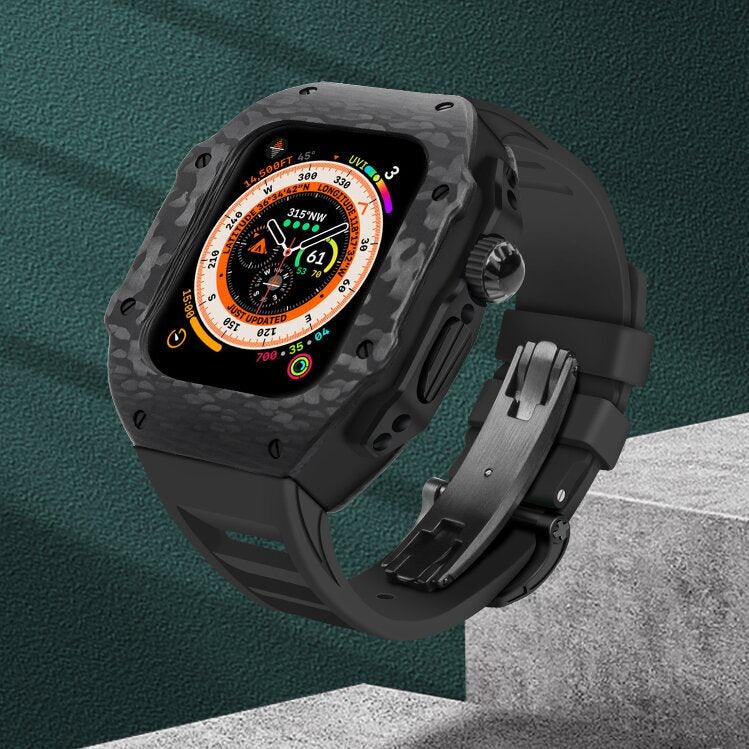 Carbon Fiber Case for Apple Watch Ultra/Ultra2 49mm - HUALIMEI