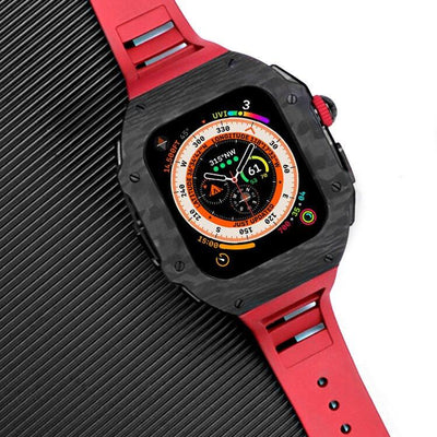 Carbon Fiber Case for Apple Watch Ultra/Ultra2 49mm - HUALIMEI