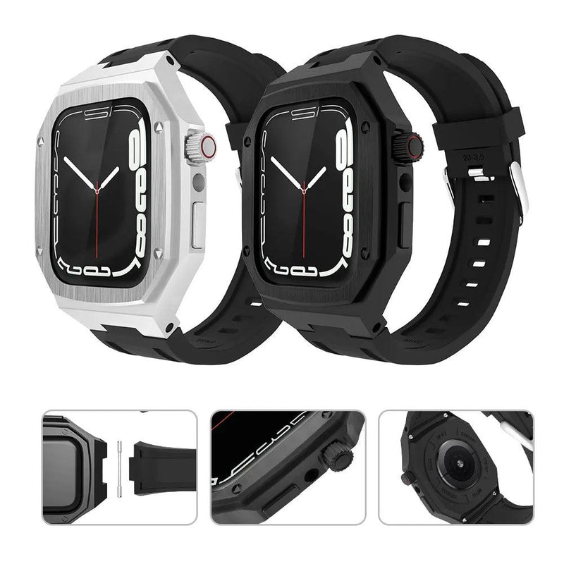 Case for Apple Watch 44/45/49mm - Aluminum Alloy Case - HUALIMEI