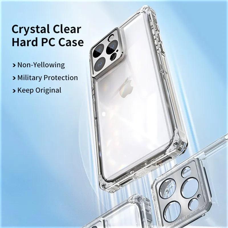 [New] Crystal Transparent Phone Case for iPhone 15Pro/ 15 ProMax - HUALIMEI