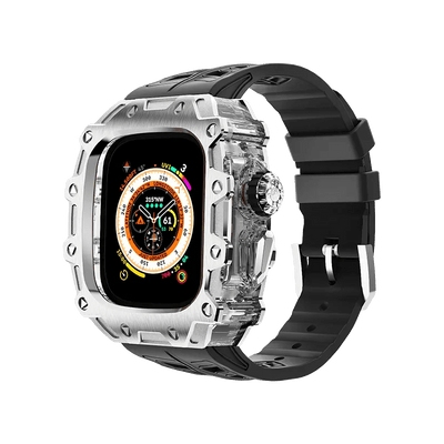 [New] Zinc Alloy Case for Apple Watch 44/45/49mm - DOUBLE VISION - HUALIMEI